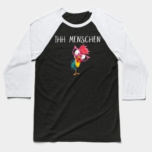 IHH MENSCHEN HÜHNER Baseball T-Shirt